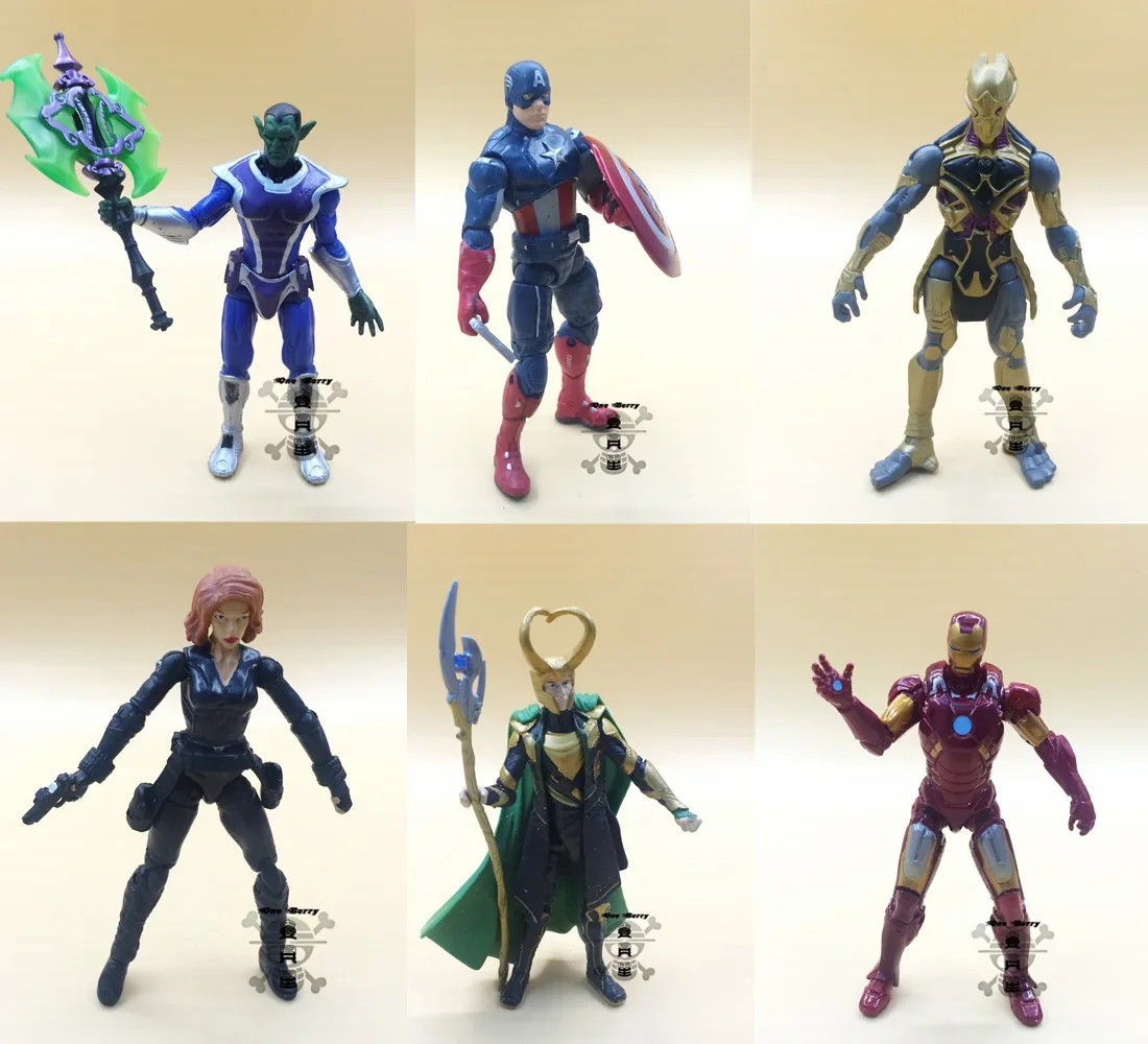 Marvel-figura de acción de 3,75 pulgadas, juguete de modelo raro de Rocky Black Widow, Black Panther, Spider-man, Thanos, Hulk, Thor - imagen 4
