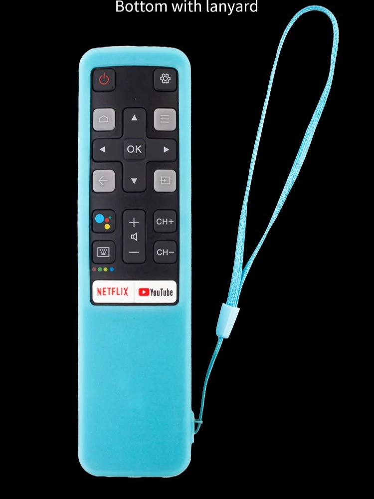 Funda de silicona para uso en TCL RC802V Smart TV Control remoto 49P30FS 65P8S 55C715