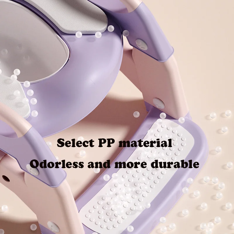 Orinal portátil 3 en 1 mejorado, orinal para niños, asiento de entrenamiento, escalera plegable, olla de inodoro para bebés, urinarios de inodoro para niños, orinal infantil - imagen 4