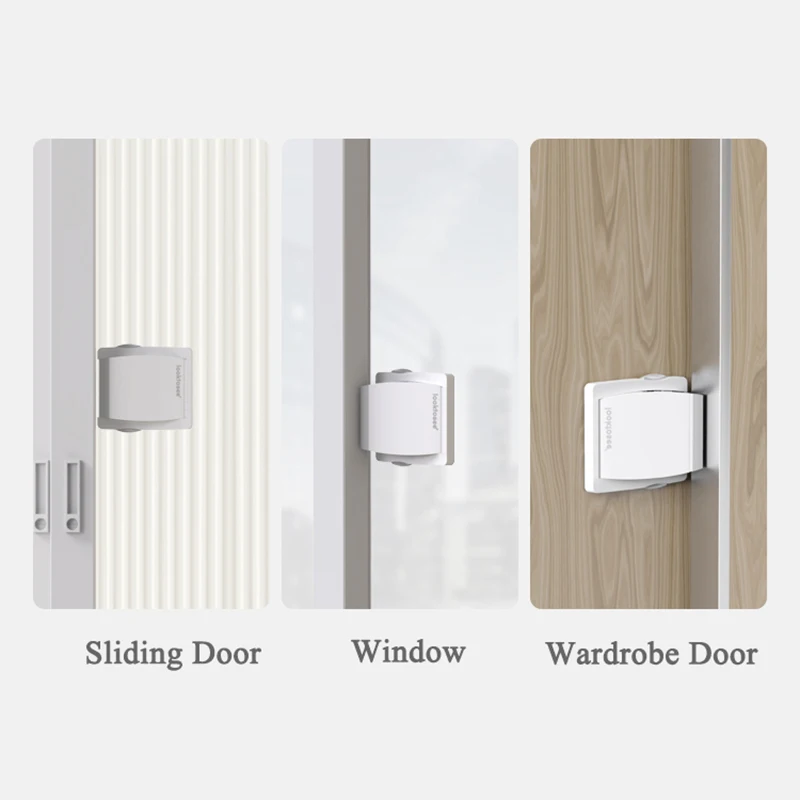 Nuevo Cerradura de ventana de protección de seguridad para bebés, limitador de ventanas anticaída, cerraduras de puertas correderas para casillero, hebilla de seguridad para niños - imagen 4