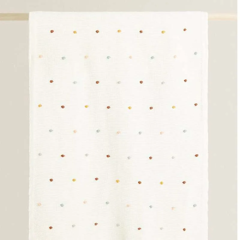 Babero de algodón suave a cuadros para bebé con taburete de cintura de dibujos animados, almohadilla protectora para alimentación de niños pequeños, toalla de Saliva para recién nacidos - imagen 5