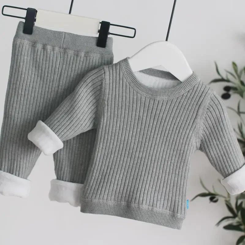 Conjunto acolchado bebé invierno – Top y pantalón - imagen 3