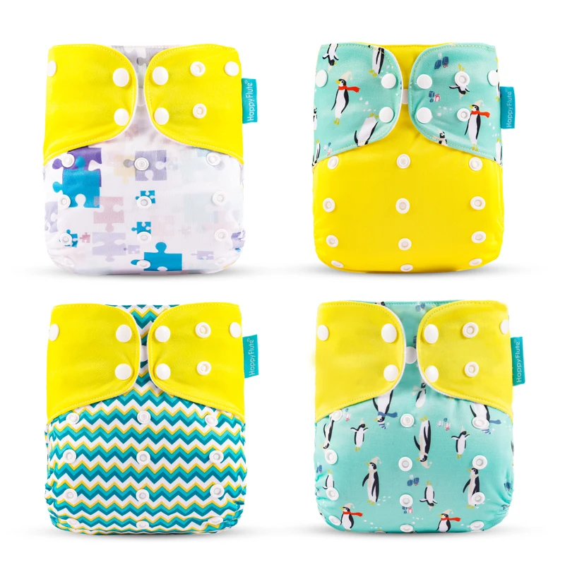 Pañal de tela ecológica reutilizable para bebé - imagen 5