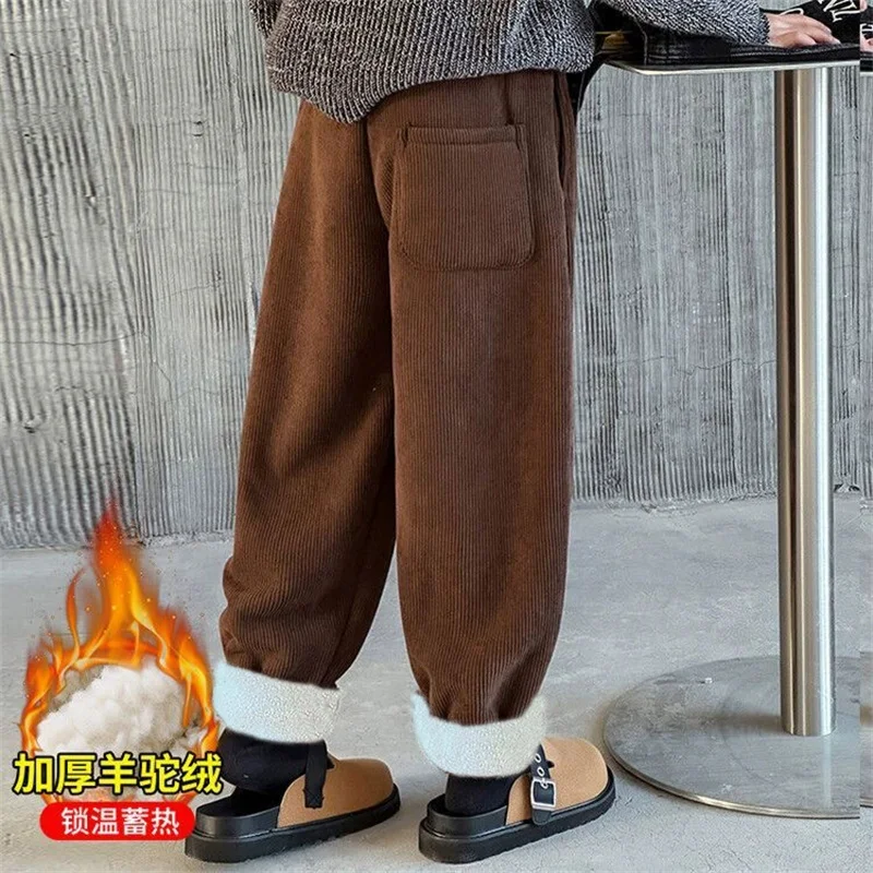 Pantalones de lana térmica para niño – estilo cómodo de invierno - imagen 5