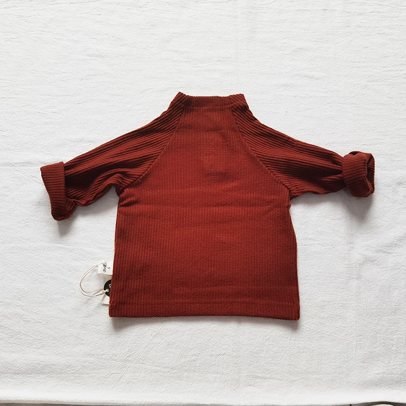 red brown blouse