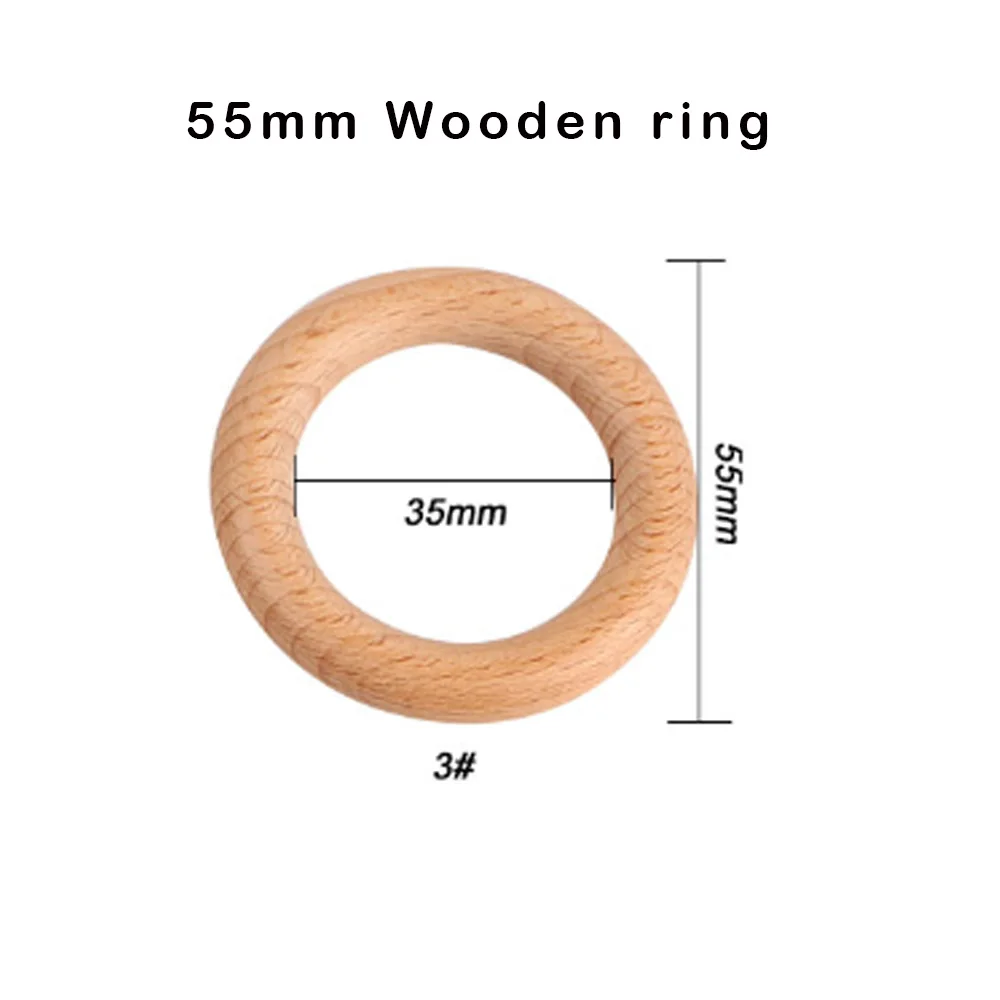 55mm wooden ring