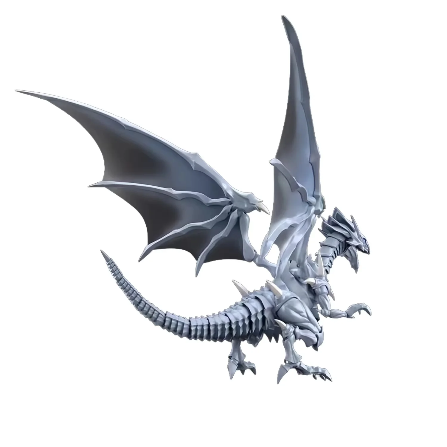 Yu-Gi-Oh – Figura dragón blanco de ojos azules para montar - imagen 2