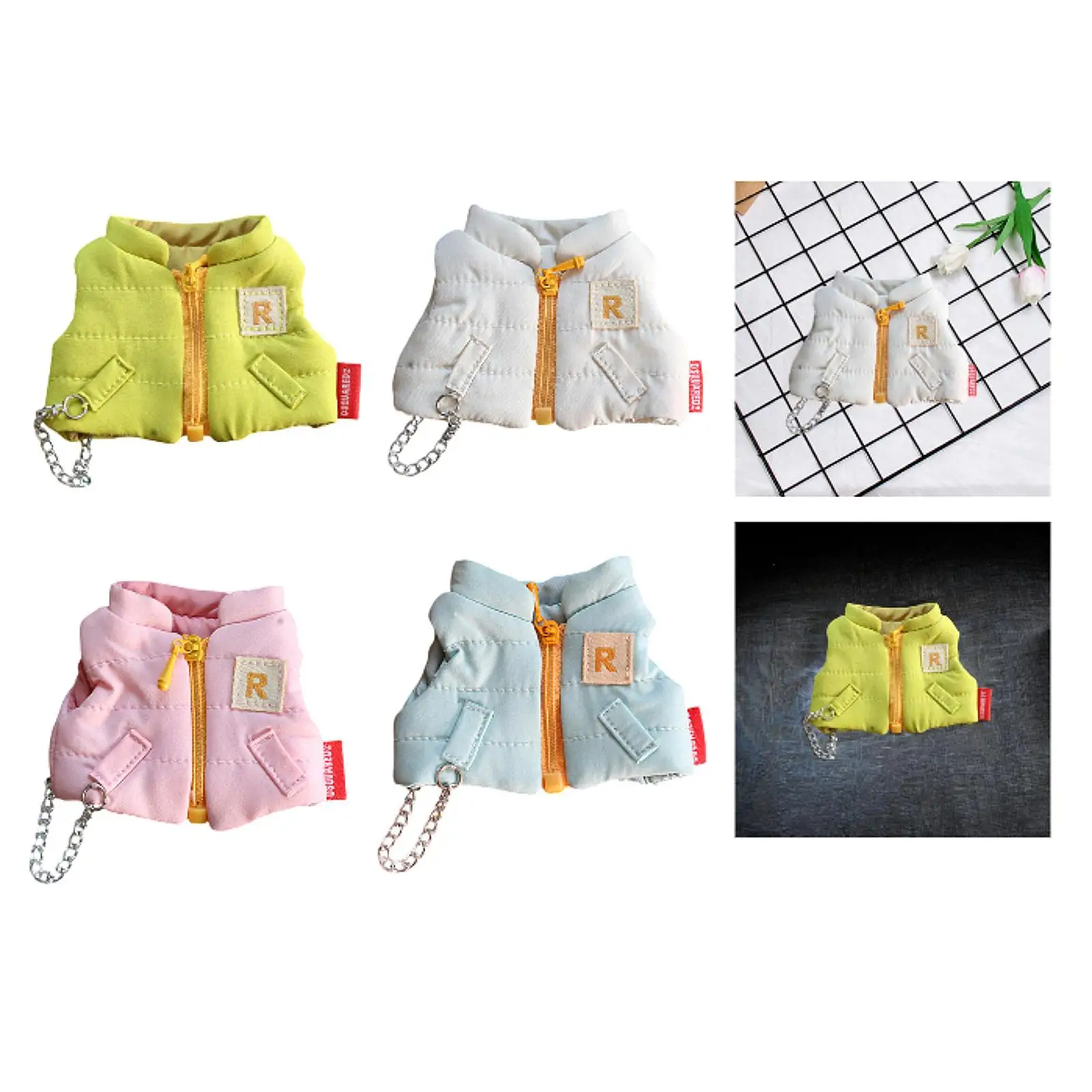 Dolls Cotton Vest Outfits Accessory Costume for 10-15cm Dolls Girl Dolls Dress