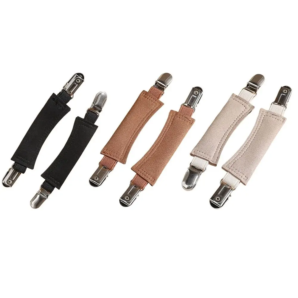 Correas antideslizantes de talón con clips elásticos para zapatos