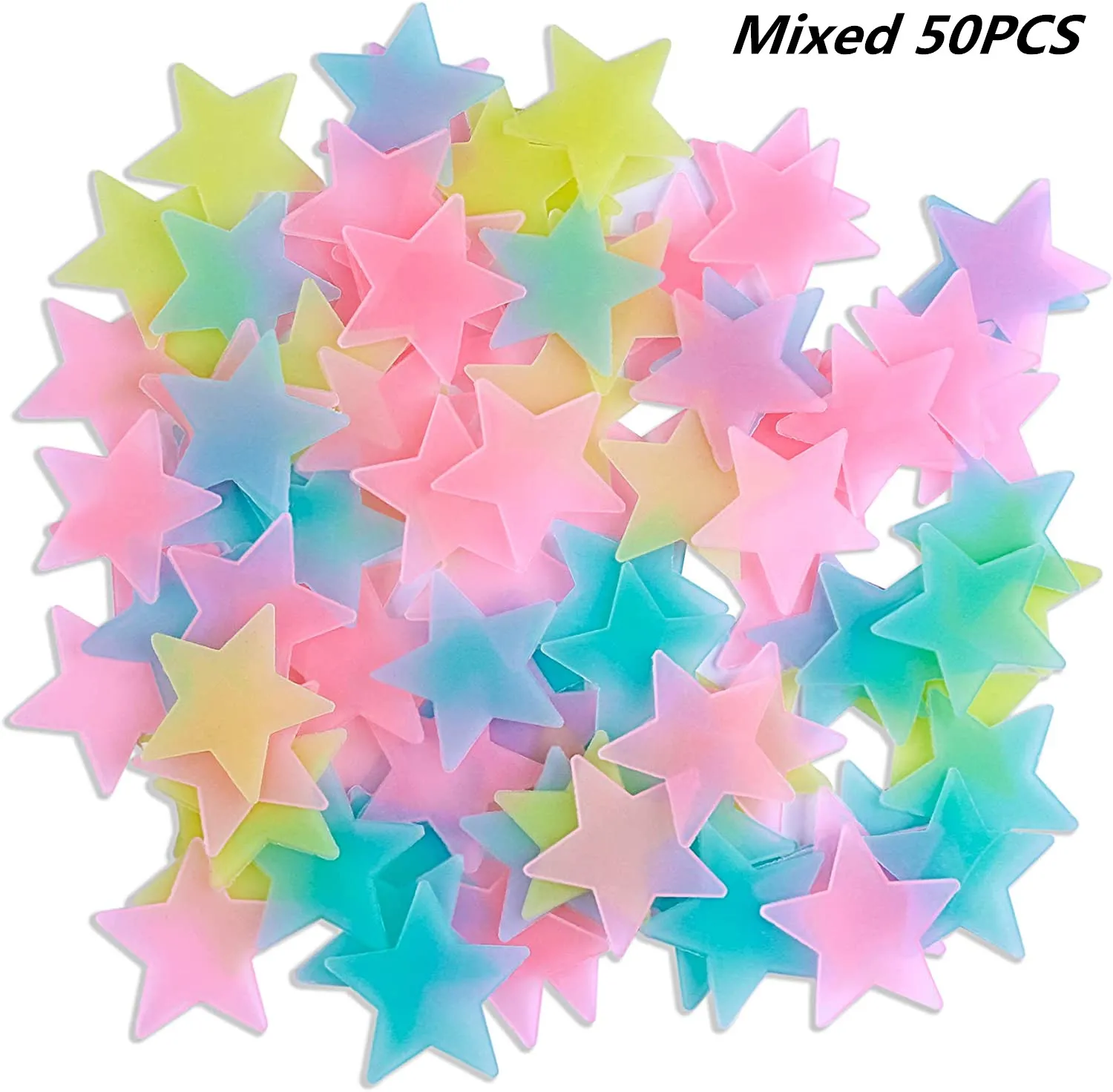 50pcs multicolour