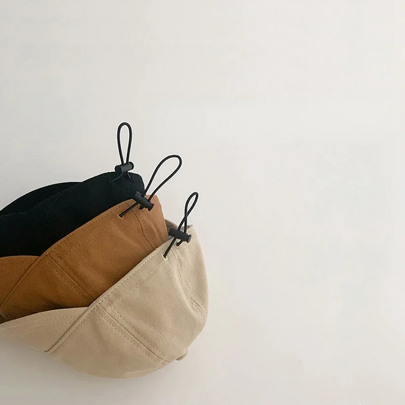 Nueva moda coreana, sombreros de cubo para niños, viseras para niños y niñas, sombreros para el sol al aire libre, sombreros para niños, gorras de 1 a 6 años - imagen 5