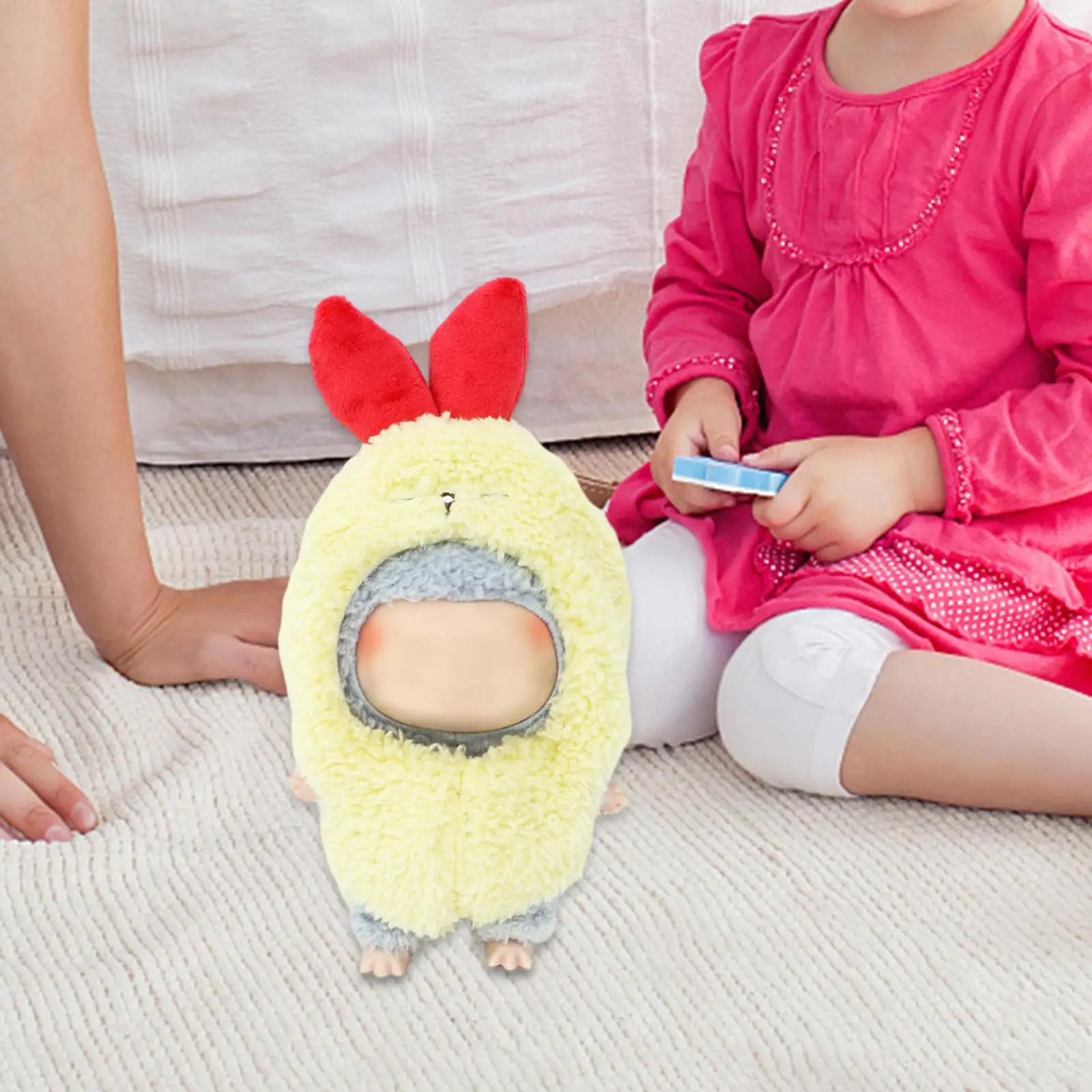 Plush Doll Clothes Premium Durable Soft Comfortable Clothing Plush Stuffed Plush Toy Fat Body Doll Clothes for 17cm Cotton Dolls