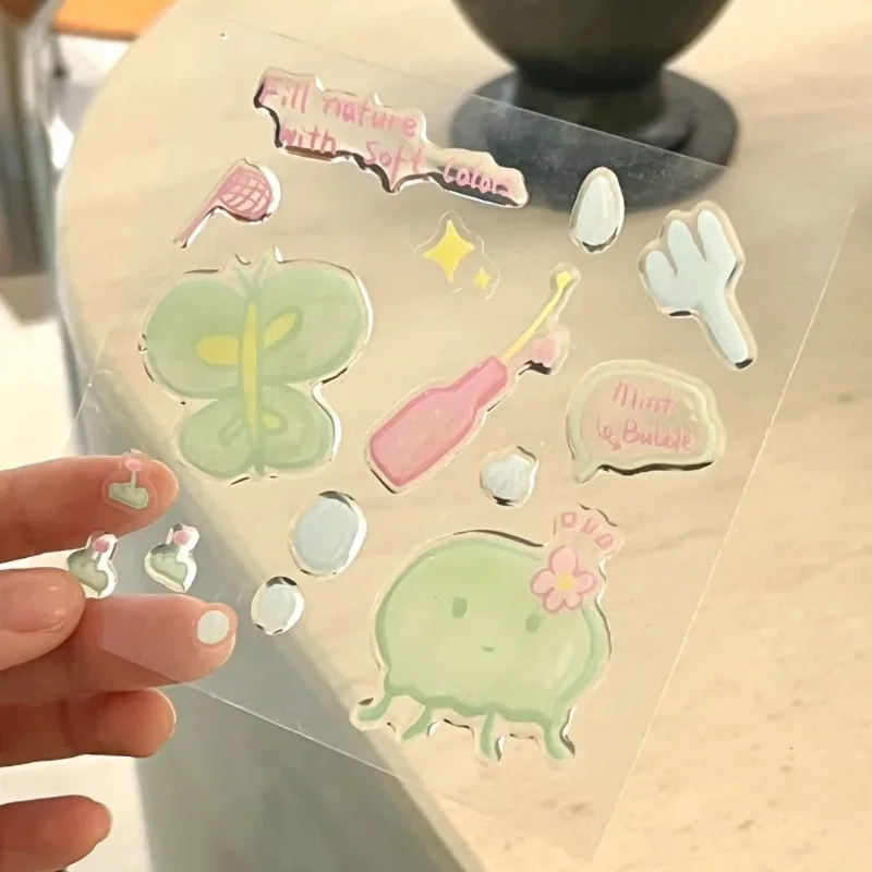Pegatinas 3D infantiles decorativas reutilizables y portátiles - imagen 5
