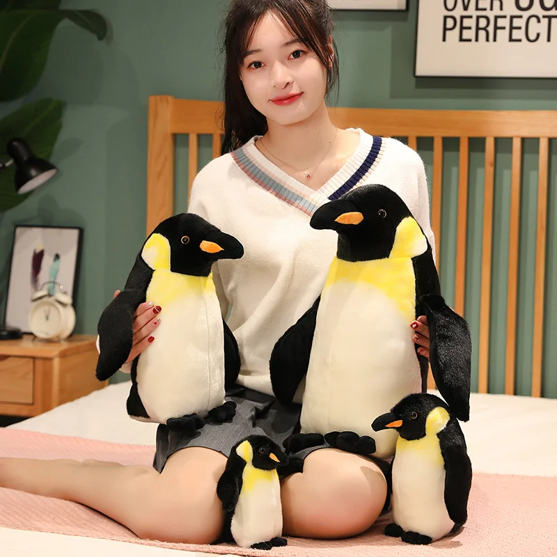 Peluche de pingüino súper suave y esponjoso para bebé y niño - imagen 5