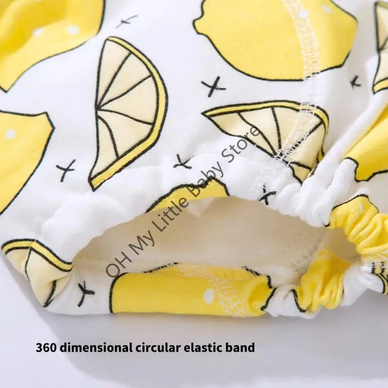 M76C Patrón dibujos animados Ropa interior entrenamiento para niños pequeños Pantalones pañales a prueba fugas - imagen 3