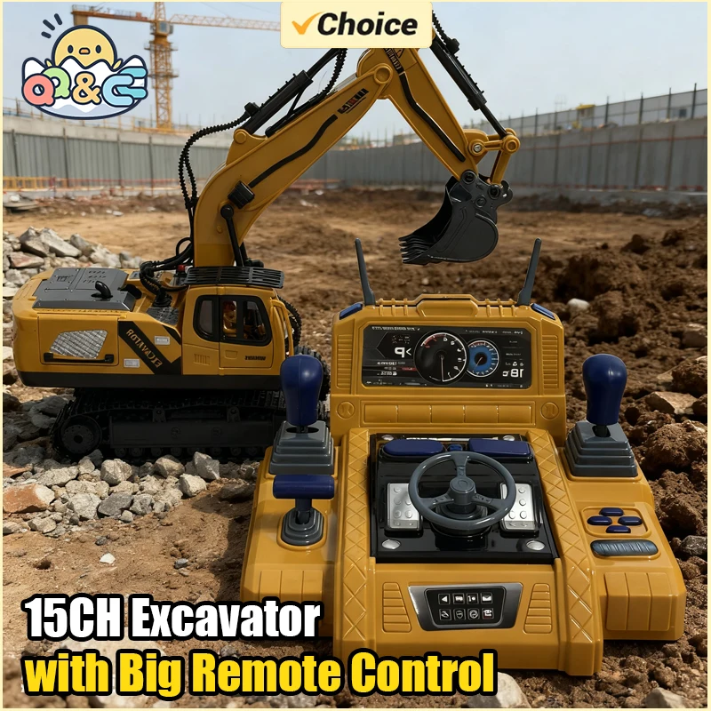 Excavador teledirigido de aleación para niños - imagen 4