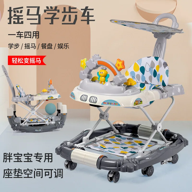 Andador multifunción para bebé, andador con ruedas, 6/7 a 18 meses - imagen 2