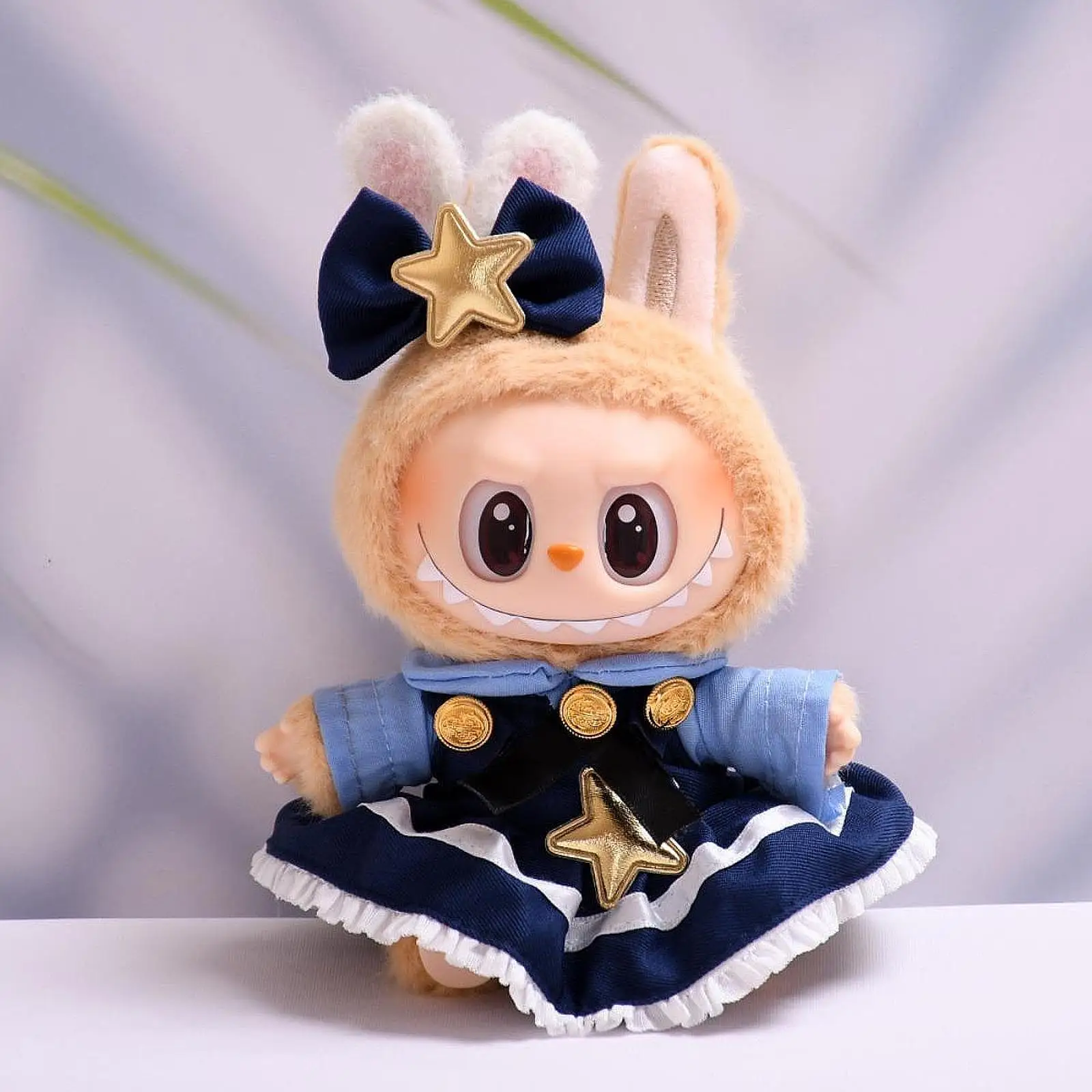 15cm Doll Clothes Dress up Gifts Comfortable Costumes with Hair Accessories Pretend Play Stylish DIY Doll Dress Doll Outifits