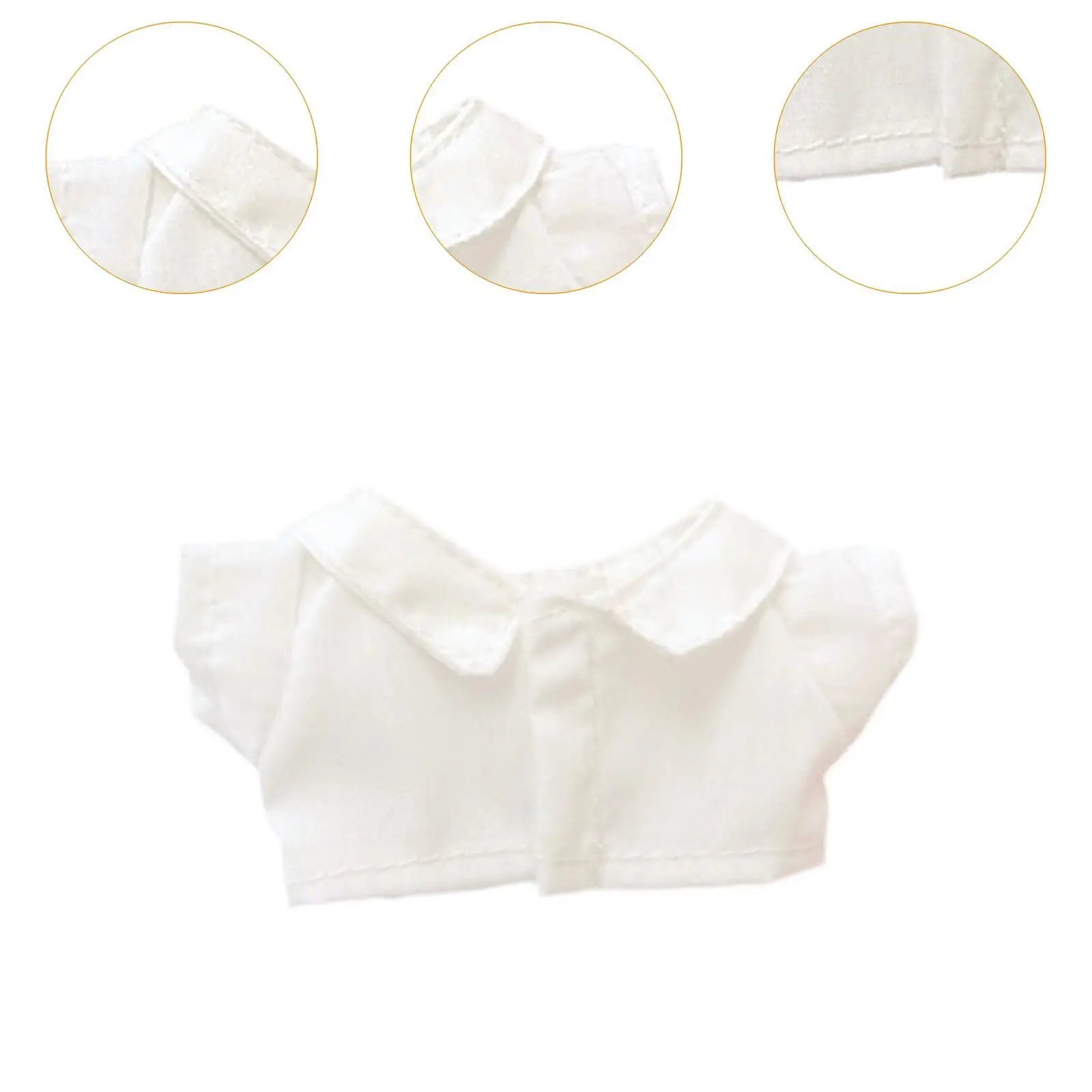 Plush Doll Blouse for Kids Coordination Imagination Girl Doll Clothes Shirt