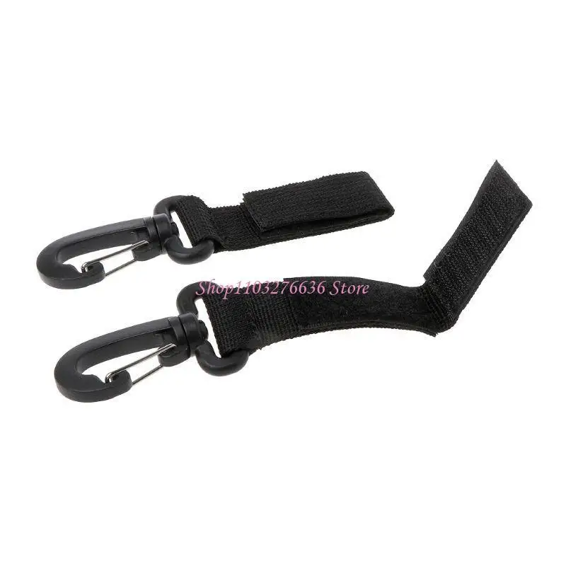Colgador con ganchos para cochecito de bebé – Accesorio práctico - imagen 2