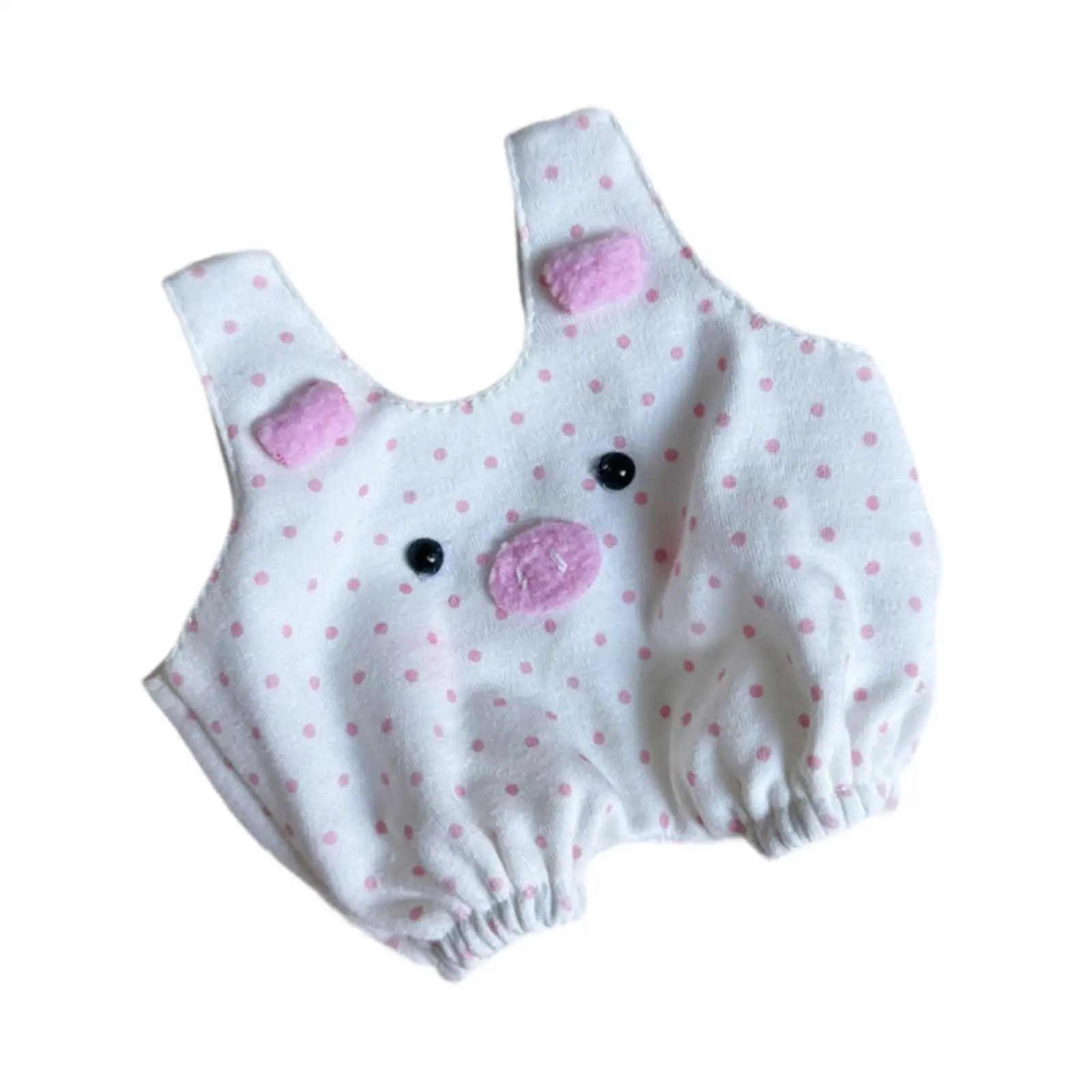 20cm Dolls Clothes Soft Pig Pattern Pants for Photo Props Cosplay DIY Crafts