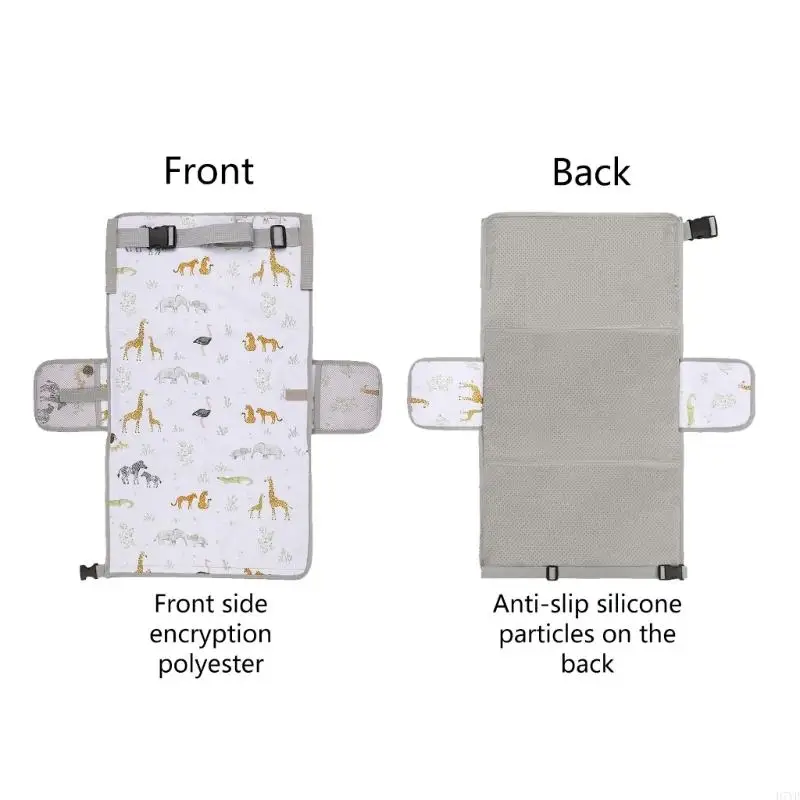 D7YD Portable Avión Infantil Extensión asiento Pad, extender asiento del reposapiés viaje para diseño dibujos - imagen 2