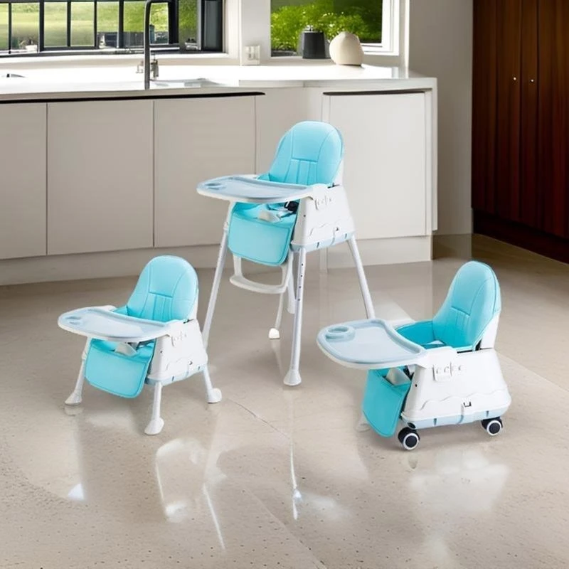 M76C Infant Toddlers Learning to Sit Chair Mat, Water Proofing Breathable PU Leather Sponge Cushion Pad for Various Highchairs - imagen 4