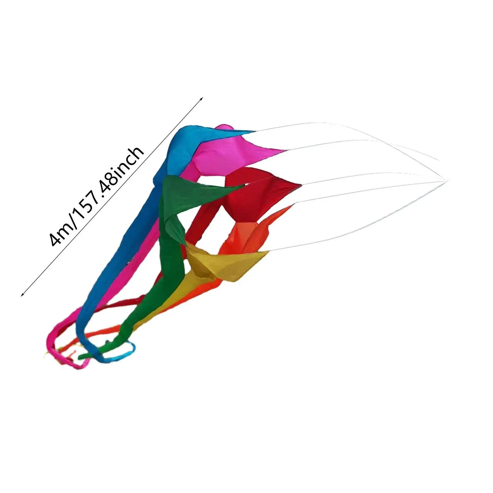 Spinner Kite Reusable Multifunctional Rotable Tail Kite for Park Sea Sports