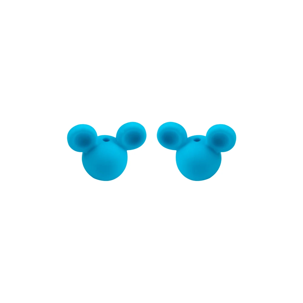 10pcs Aqua blue