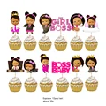 cupcake toppers12pcs