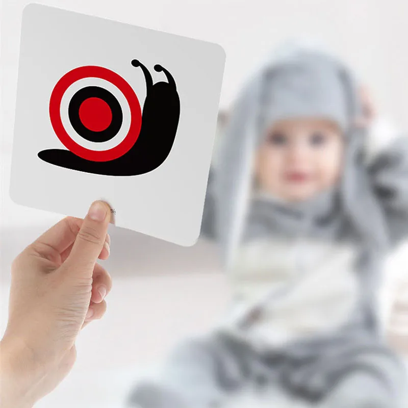 Tarjetas visuales de alto contraste para recién nacidos – Estimulación Montessori - imagen 3