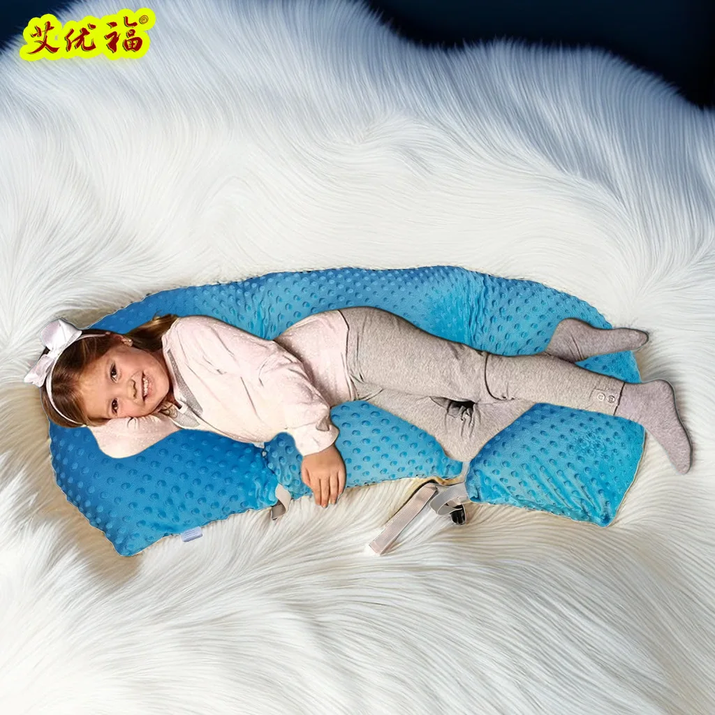 Almohada de lactancia multifuncional, paquete doble, almohada de alimentación de bebé, cojín antidesbordamiento y antiescupir, cama de alimentación para recién nacidos - imagen 4