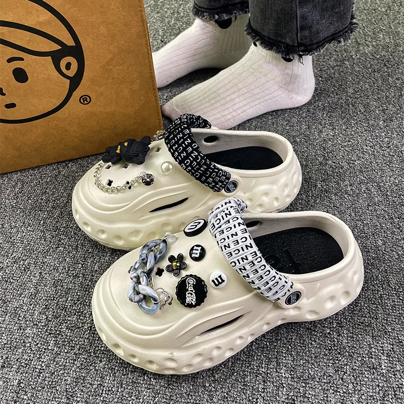 Zapatillas infantiles de plataforma con cordones – Verano y otoño