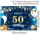 50th backdrop