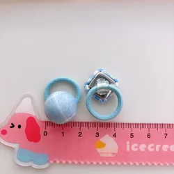 Coleteros elásticos para niñas – Corazón y lazo