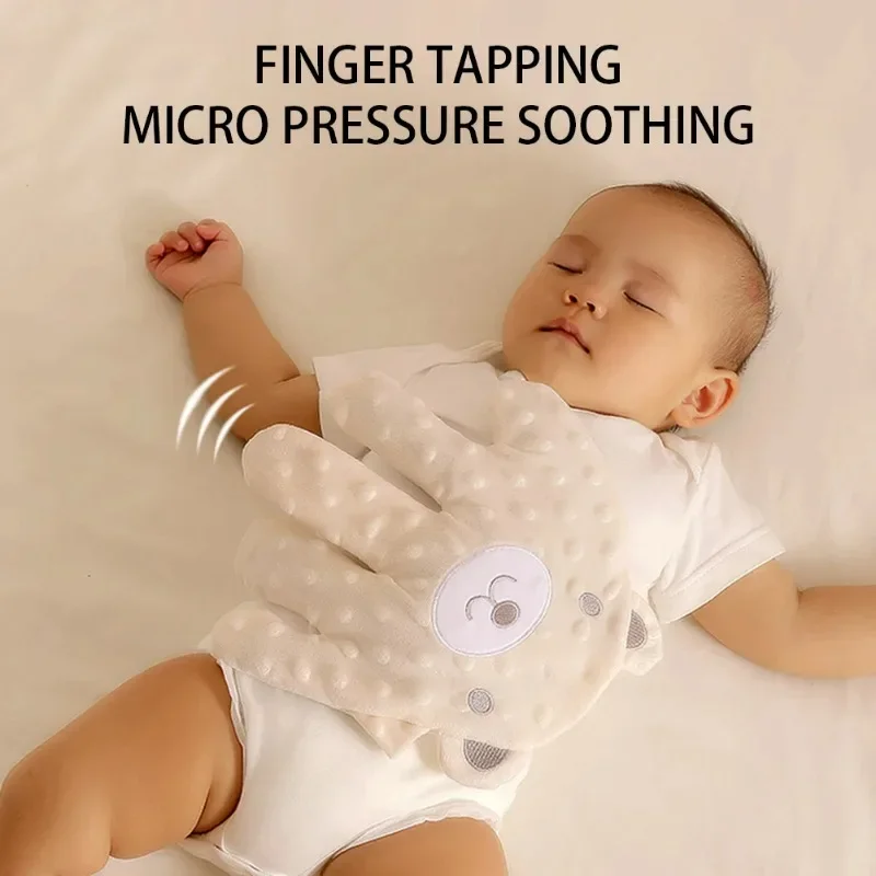 Almohada calmante para dormir bebe - Apoyo suave, seguro y comodo