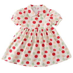 Conjunto verano hermanos niño y niña – Camisa y vestido de algodón