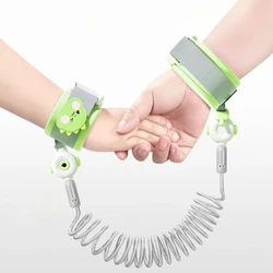 Pulsera de prevención de pérdidas para niños; cerradura de llave con cuerda antiliberación; cuerda de tracción antipérdida para niños cuando se salir Spring Rop