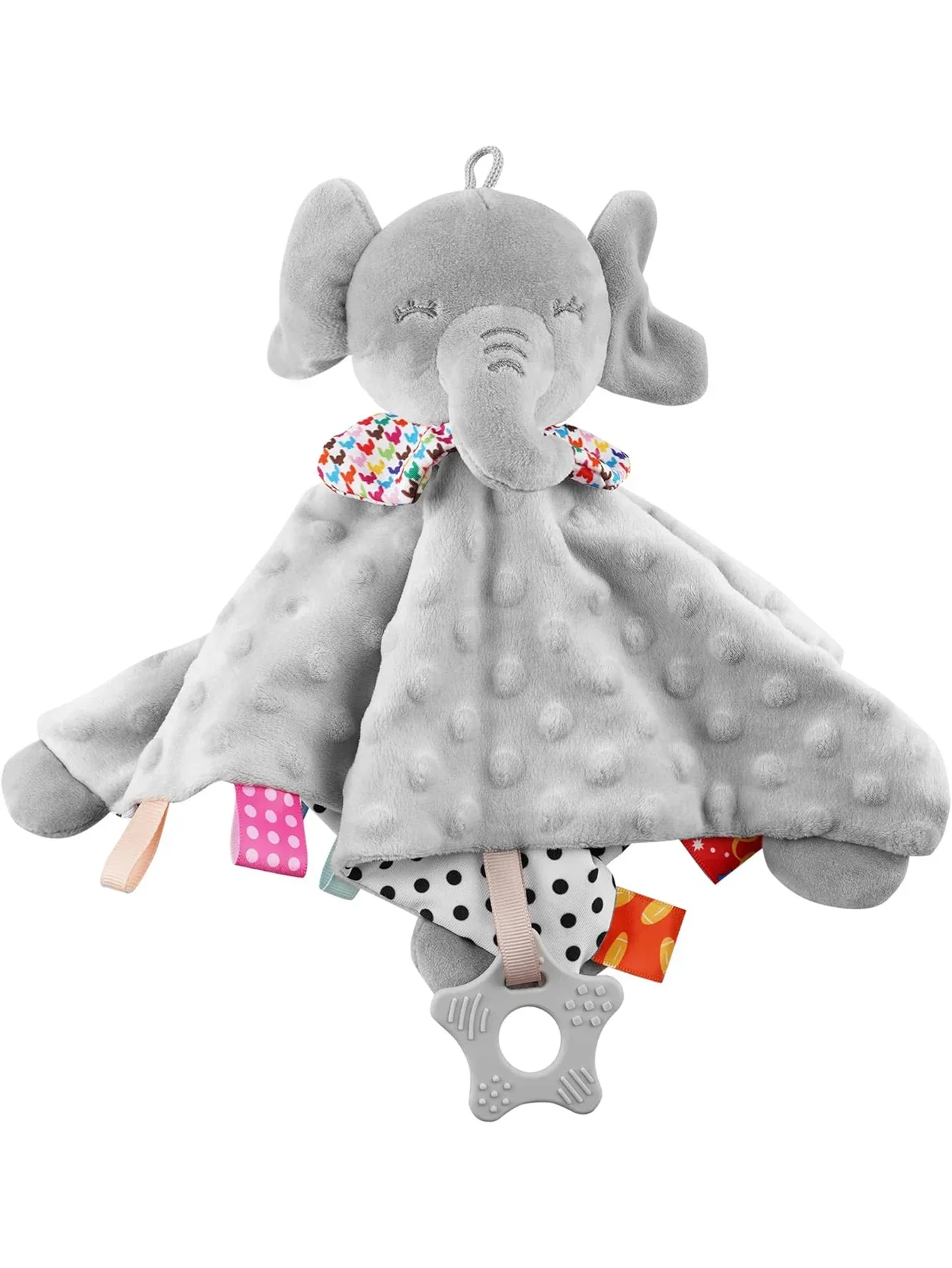 Couverture douce apaiser couette éléphant bébé serviette bébé hochet animaux jouets apaiser la raison serviette de couchage tour suspendu tout-petit