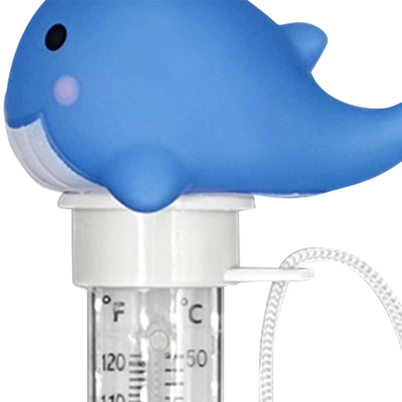 Floating Duck Pool Thermometer PVC Easy Read Large Scale for Baby Tubs Fish Pond Bathtubs Water