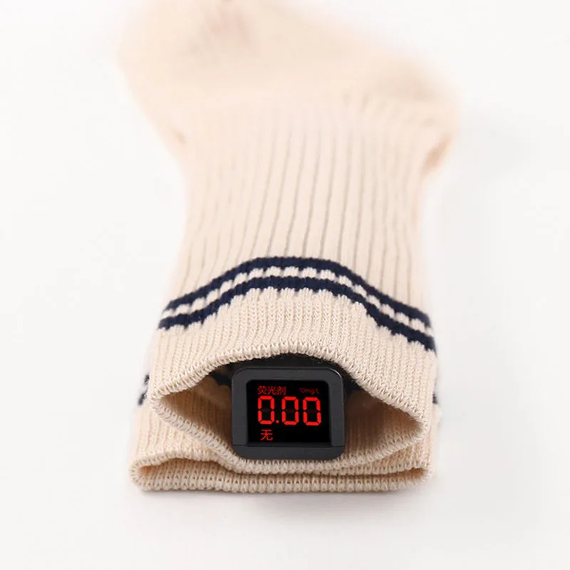 5 par/lote MILANCEL nuevas medias de primavera para niños 0-8T calcetines elegantes Preppy para bebés medias de rayas bloqueadas de Color para niñas - imagen 5