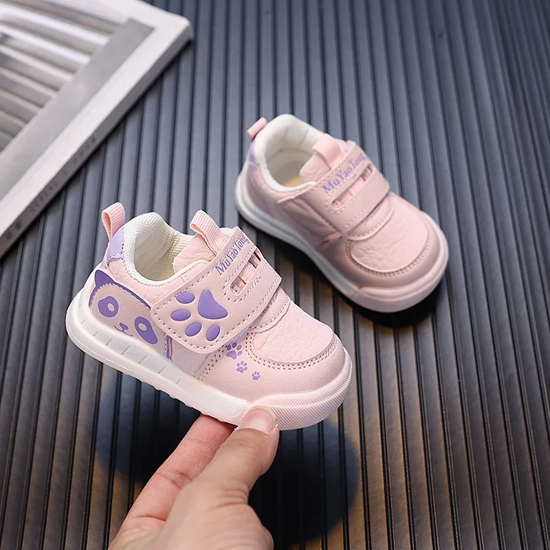 Zapatos para caminar en edad preescolar, otoño 20225, nuevo estilo, zapatos deportivos transpirables para bebés, zapatos deportivos para niños, zapatos informales bonitos para hombres y mujeres - imagen 2