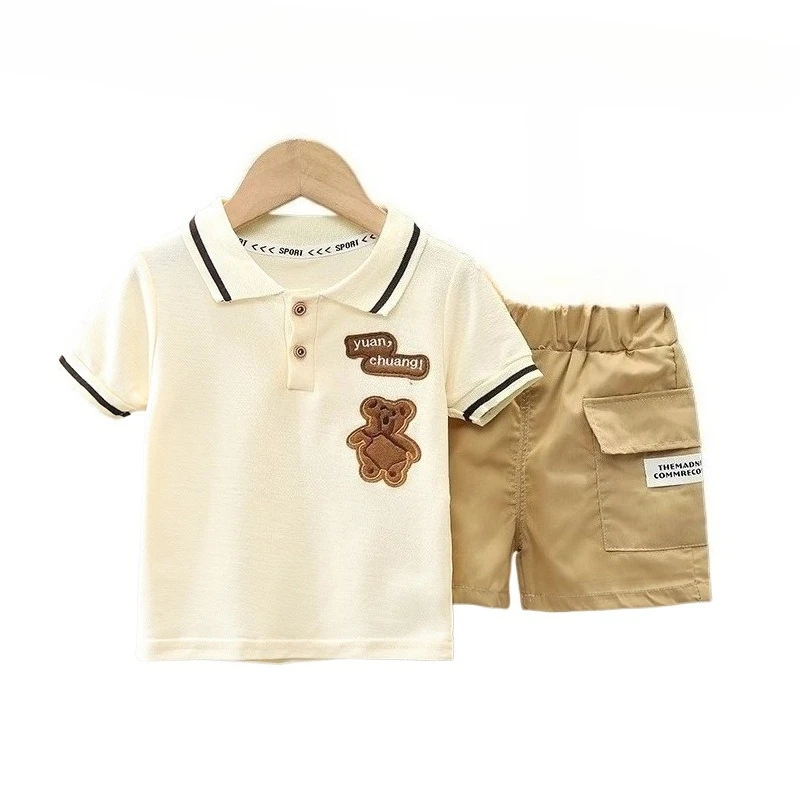 Conjunto de verano para bebé camiseta y pantalón corto - imagen 5