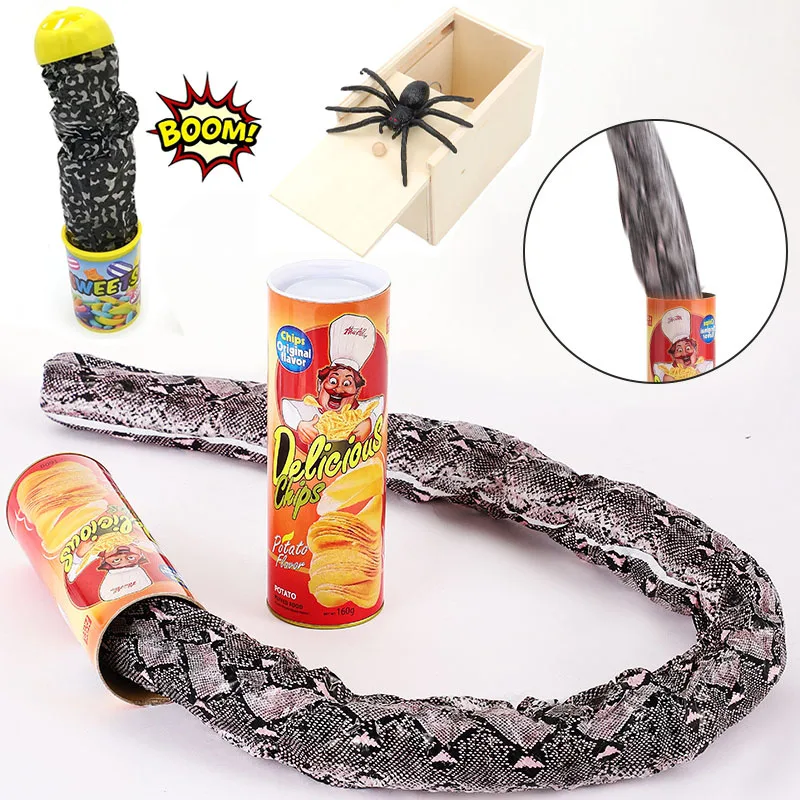 Serpiente saltarina de primavera – Juguete broma divertido para niños - imagen 4