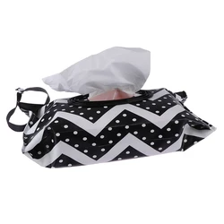 Bolsa portatoallitas con tapa para cochecito – Eva