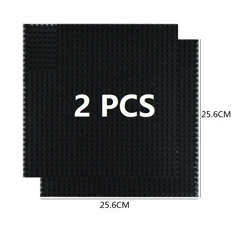 2PCS 32X32 Black