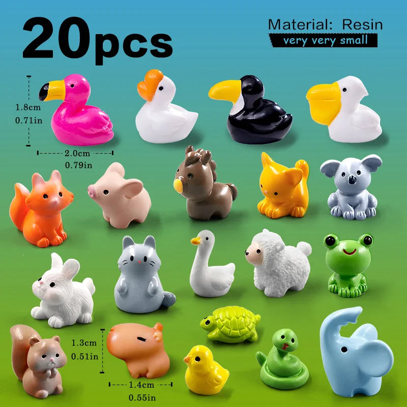 20pcs Small Animal