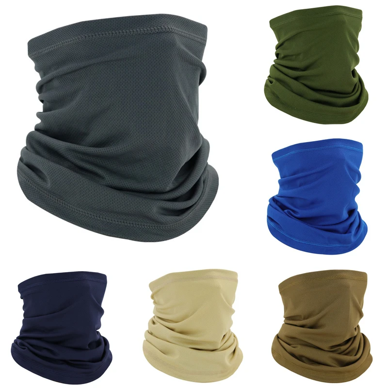 Nueva bufanda multifuncional para la cabeza, cubierta para el cuello para hombre y mujer, polaina para la cabeza, gorro de tubo, bufanda, Bandana, pasamontañas a prueba de polvo - imagen 3