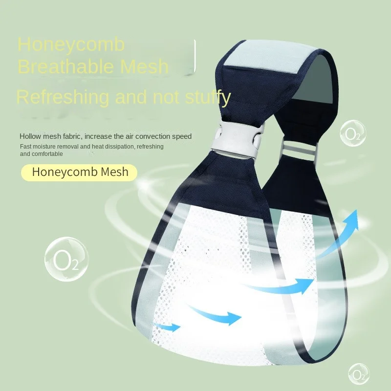 Portabebés ergonómico transpirable de cintura – Cómodo todo el año - imagen 5