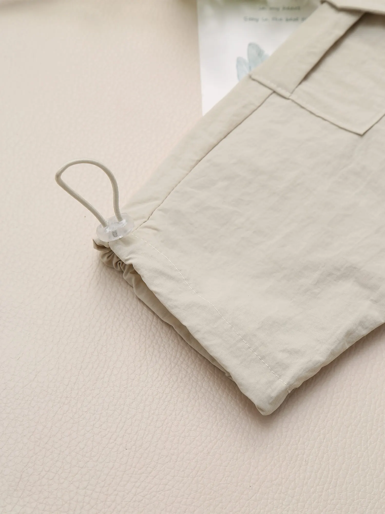 Pantalones cargo para bebé con cintura elástica y bolsillos - imagen 5
